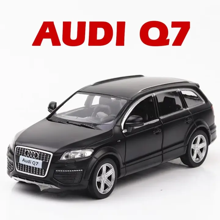 Juguete De Coche Audi Q7 a Escala 1:36 De Aleación De Metal Con Retroceso Para Coleccionistas Y Niños Regalo Vehículo Simulativo Para Niños - 1