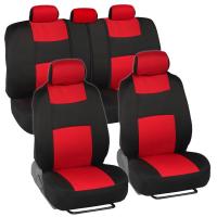 Funda universal para asiento de coche de 5 plazas, juego de 9 fundas with Cremallera, juego Plano de 4 piezas - details 2
