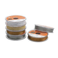 Hilo De Acero Color Retentor 50m/Roll Para Manualidades DIY Pendientes Collares Pulseras Y Peinados En Plata Y Oro Suave - details 6