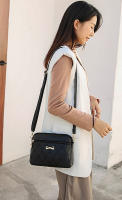 Nueva Llegada Bolso De Hombro Sencillo Para Mujer Bordado Corazón Bolso Cruzado De Cuero Negro Bandolera Pequeña Estilo Fashion - details 2