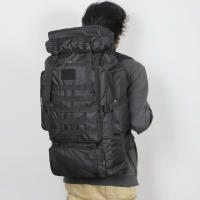 Mochila De Camuflaje Grande Para Senderismo Y Camping En Montaña Mochila De Lona Para Ciclismo Y Actividades Al Aire Libre - details 11