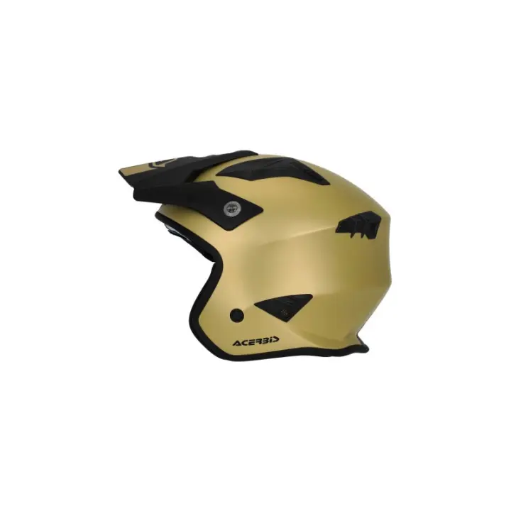 Casco Jet Trial Off-Road Acerbis Aria gold fashion  2206 - 1