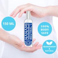 Lubricante Natural A Base De Agua 150 ML Nanami Neutral Vegano Apto Para Sexo Oral Anal Y Vaginal Sin Olor Ni Sabor Compatible Con Preservativos Y Juguetes Sexuales - details 1