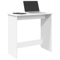 vidaXL Escritorio de madera contrachapada 80x40x75 cm en color Gris hormigón/Negro/Gris sonoma y más | estructura resistente ideal para salón dormitorio o estudio - details 4