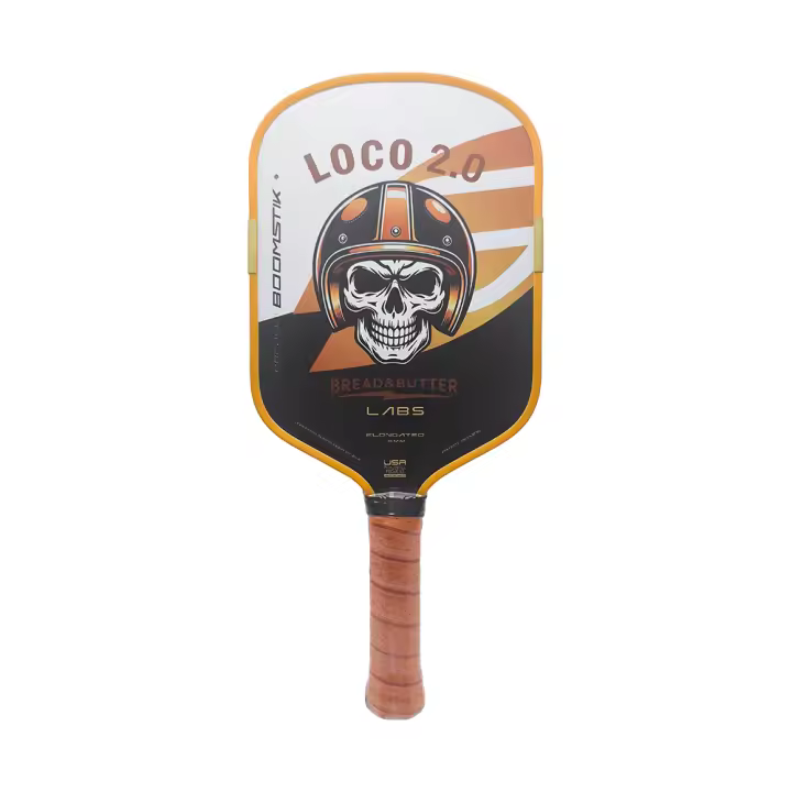 Pala De Pickleball LOCO 2.0 Boomstik Gen5 Con Estructura Bread And Butter Pared De Buffer EVA Núcleo De Espuma EPP Y Fibra De Carbono T700 - 1