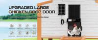 Puerta Automática Para Pajarera Solar Recargable Gran Tamaño Con Timer Y Sensor De Luz Modos Mixtos USB-c Para Pollos - details 0