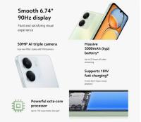 Xiaomi Redmi 13C 256GB - Pantalla HD+ 6.74 Pulgadas - Cámara Triple 50MP - Batería 5000mah - details 3
