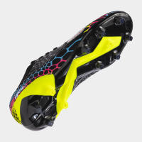 JOMA BOTAS FUTBOL GOL 2401BLACK LEMON FLUOR COLOR NEGRO CON AMARILLO - details 2