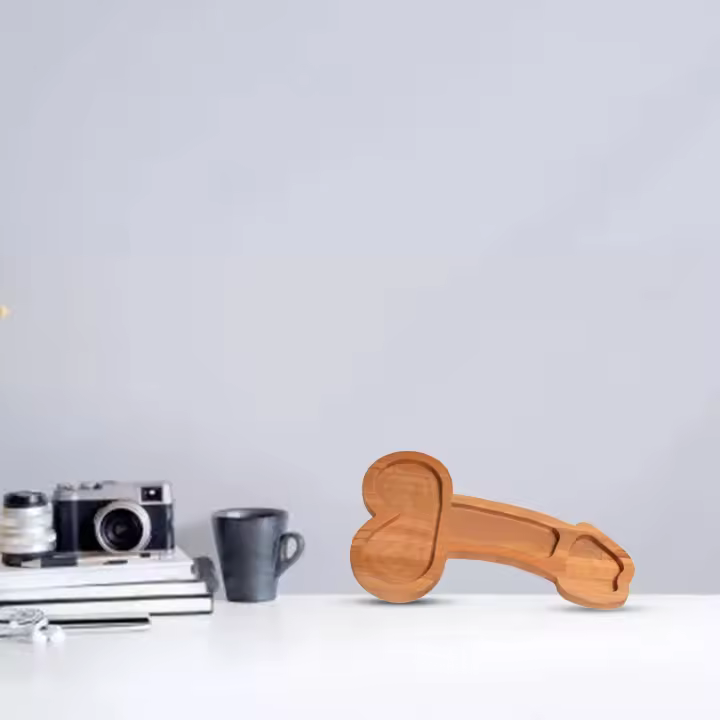 Tablero De Aperitivos En Forma De Pato Divertido Y Original Con Curvas Perfectas Regalos Originales De Madera Para El Hogar - 1