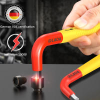 Juego De Destornilladores Hexagonales Aislados LAOA L-Type VDE Para Reparación De Automóviles Y Electricidad 1000V Herramienta Doméstica De Aleación - details 2