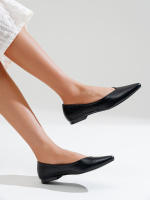Bailarinas con punta para mujer, Zapatos Mary Jane, Elige una talla más Pequeña - details 6