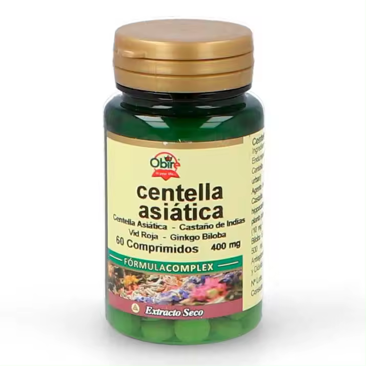 Centella Asiatica Complex 60Com. 400Mg. Obire. - 1