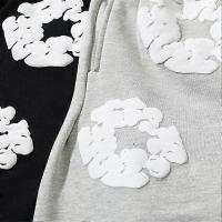 Summer Men Shorts Flower Print Drawstring Elastic Waist Loose Pockets Pleated Vacation Beach Sport Casual Homewear Short Pants - details 4