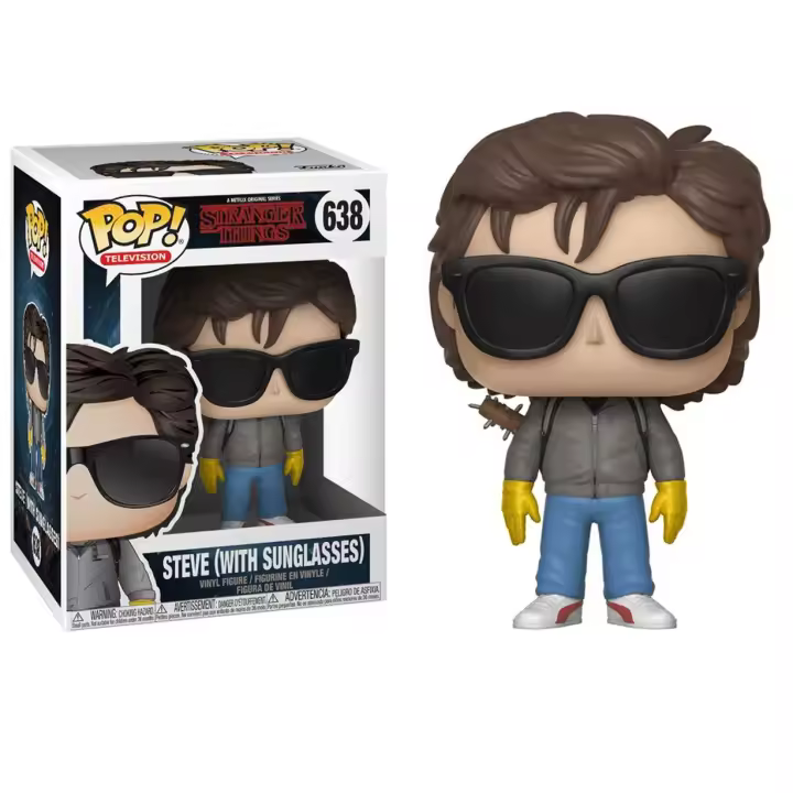 Funko Pop! Stranger Things - Steve con Gafas de Sol, 30877, Nº638 - 1