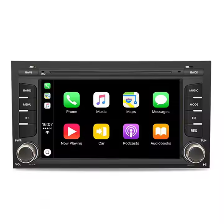 AWESAFE inalámbrico CarPlay Android Auto Radio para Seat Leon MK3 5F 2012 2013 2014 2015 2016 2017 2018 coche reproductor multimedia GPS 2 din autoradio volante controles RDS Bluetooth - 1