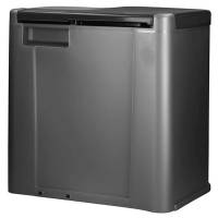 Curver Papelera doble pedal Deco gris claro cubos interiores 6L y 15L - details 7