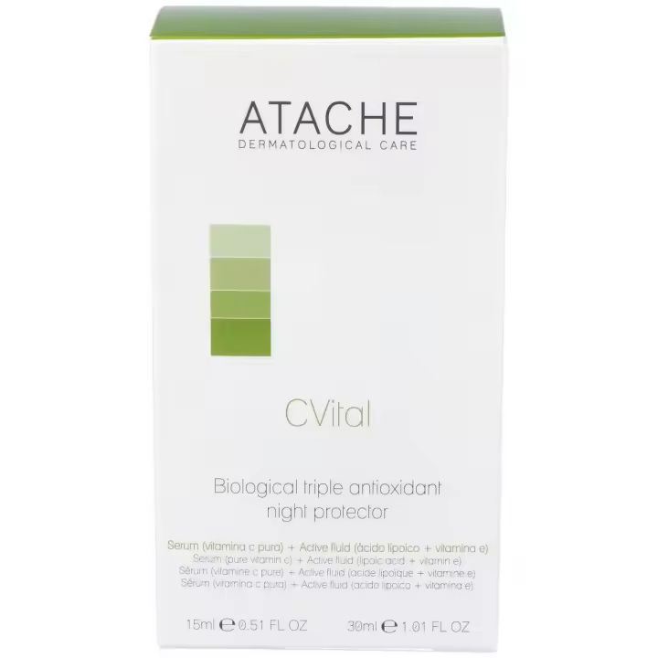 Atache C Vital Active Fluid + Sérum, 30 Ml + 15 Ml - 1
