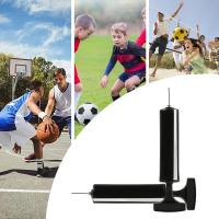 Bomba de baloncesto, bomba de aire para baloncesto, bomba portátil para balones deportivos con aguja, inflador de balones deportivos con bomba de aire compacta portátil para voleibol y bicicletas - details 2