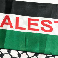Pañuelo De Bandera De Palestina Personalizable Doble Cara Regalos Para Bodas Y Decoración Accesorios De Moda Para Hombres Y Mujeres - details 12