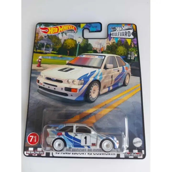 Hot Wheels Premium Boulevard '93 Ford Escort RS Cosworth 71 - 1
