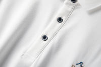 Camisa Polo De Verano 2024 Para Hombre De Marca Lujo Con Bordado Exquisito Estilo Negocios Casual Cuello Paul Breathable Top - details 5
