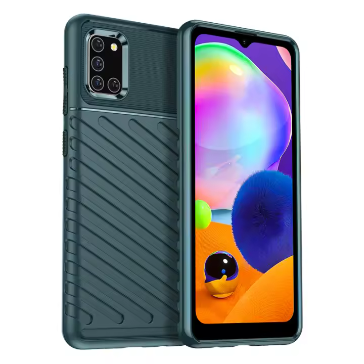 Funda De Lujo Para Samsung Galaxy M31/F41/M31 Prime/M21S/A31/A71 5G/A Quantum De Silicona Suave Antivolpes Resistant to Arañazos Y Huellas - 1