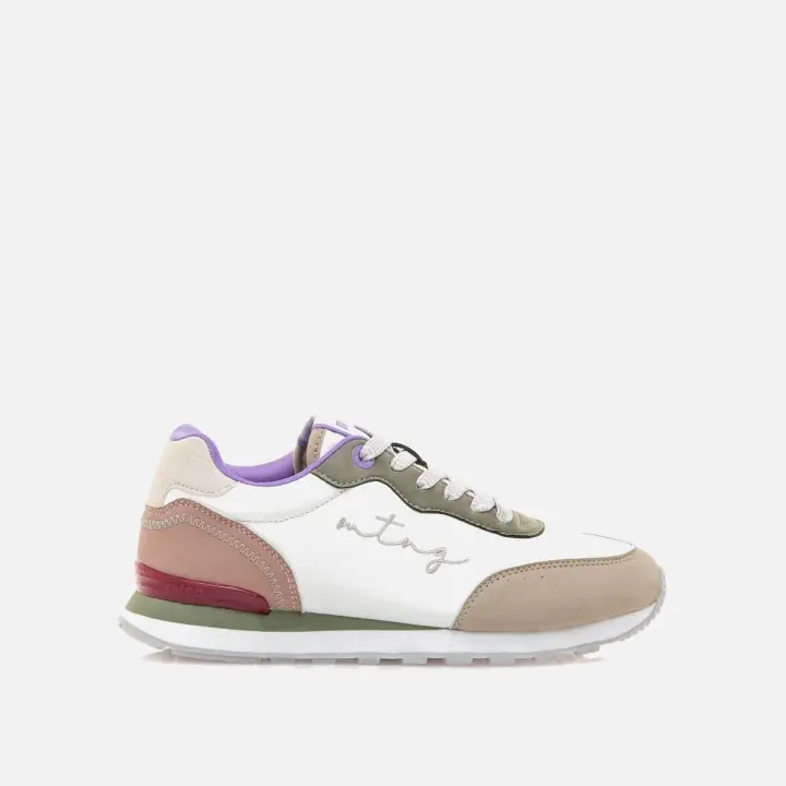 Zapatilla Mustang W-60439 Blanco Mnzpwi2439Ad - 1