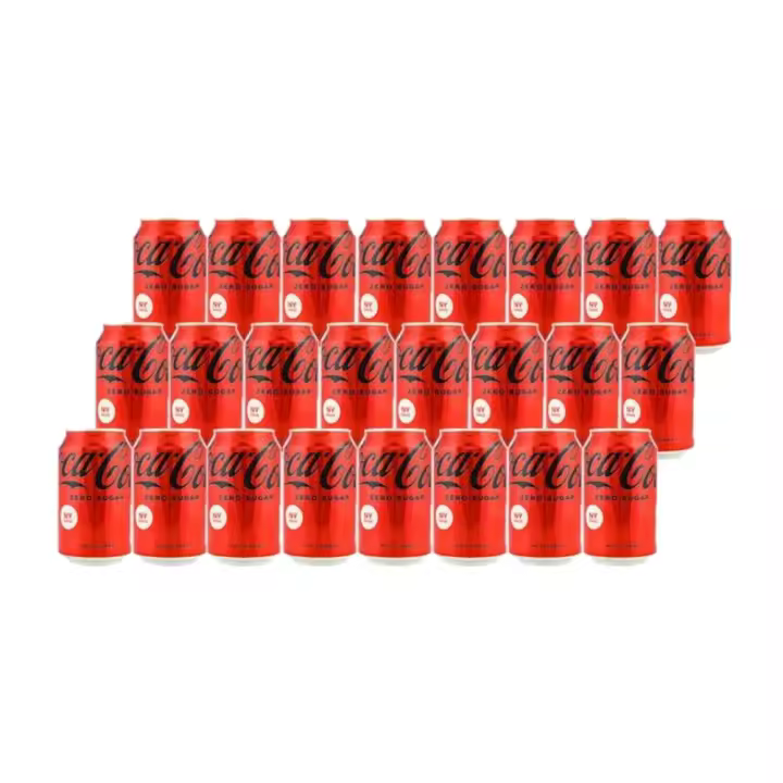 Coca Cola Zero 33 cl pack 24 latas-Importación - 1