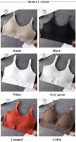 Sujetador De Mujer Sin Aros De Talla Completa Transpirable Para Dormir Y Fitness Top Deportivo De Alta Calidad Confortable Para Correr - details 4