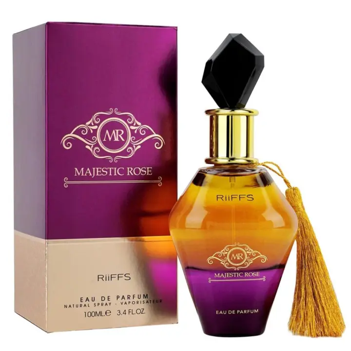 Perfume Árabe - Riiffs Majestic Rose EDP Eau De Parfum Unisex - 100ML - 1