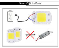 Chip LED COB Para Farol De Inundación Y Spot Luz De Iluminación DIY 10W 20W 30W 50W 60W 70V 110V 220V Sin Conducto Luz Fría/Cálida - details 8