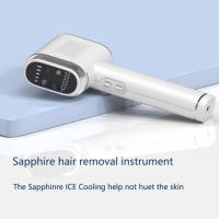 Depilación láser de zafiro con luz fría, segura e indolora, con luz pulsada intensa (IPL), ideal para hombres y mujeres, axilas, rostro, mentón, piernas, brazos y línea del cabello. - details 9