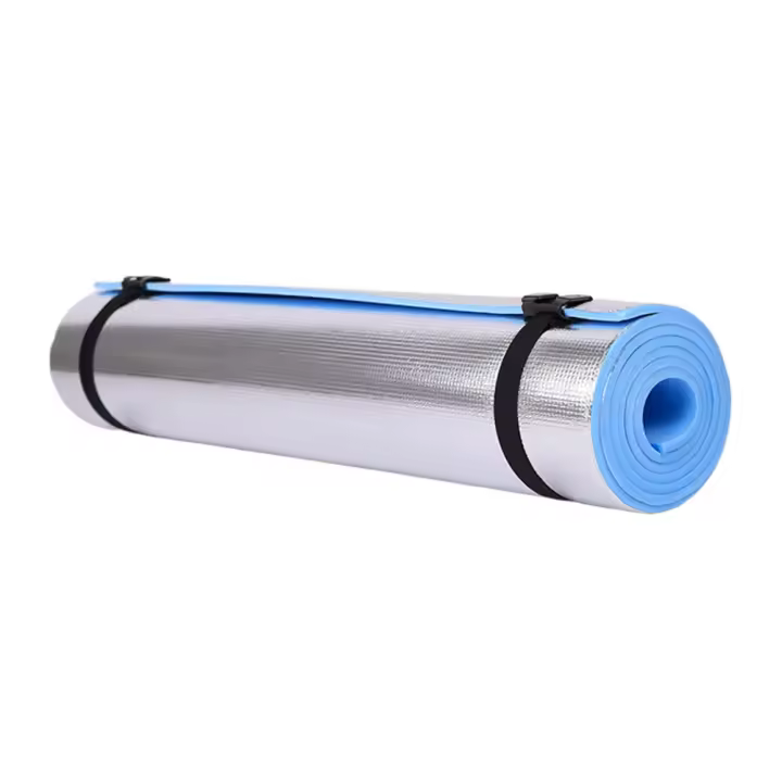 Alfombra De Yoga EVA De Aluminio No Esmerilada Antideslizante Para Gimnasia Y Fitness Tamaño 180x50cm Impermeable Para Pícnic En La Playa Y Camping - 1
