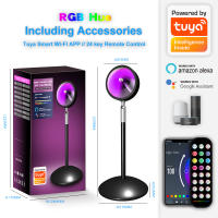 Lámpara de Pie RGB con Control Remoto de Aplicación, Proyección de Arco Iris, Luz de Atenuador y Transmisión en Vivo - details 16