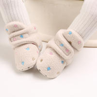 Botitas De Nieve Para Bebé Niño Y Niña Zapatos De Primera Caminata Invierno Algodón Cálido Antideslizante Suela Nuevo Nacido Zapatos Para Cuna - details 74
