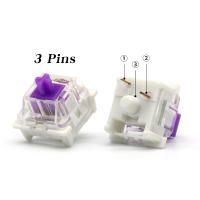 Interruptores Lineales Táctiles Silenciosos Outemu Para Teclado 3Pin Colores Gris Blanco Rojo Azul Verde Jugando Interruptores Mecánicos - details 5
