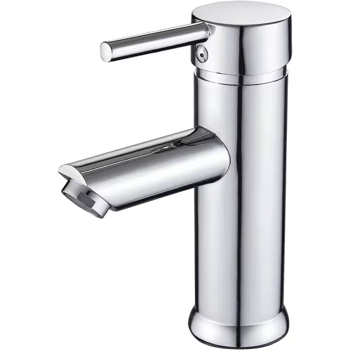 Grifo de Baño Mezclador Monomando para Lavabo de Latón Macizo - 1