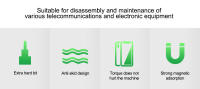 RELIFE RL-724 Kit De Reparación Multifuncional De Teléfonos Con Destornillador De Torque Preciso Herramienta Manual 5 En 1 Para Desmontaje De Computadoras - details 1