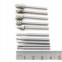 Brocas De Carburo De Titanio Shank Para Taladro Eléctrico Herramientas Rotativas Dremel Para Metal Milling Cutter Y Carpintería - details 4
