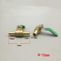 Adaptador De Conector De Tubo De Bola De Apagado Tipo Y De Latón Para Combustible Gas Agua Aceite Aire 6/8/10mm Barb De Goma - details 13