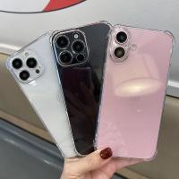 Funda Transparente Anticaída Para iPhone 16 pro Max 16 plus Con Air Bag Protección Antichoque Resistente a Golpes Y Arañazos - details 3