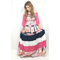 Susana Escribano Vestidos Largo de Verano de Diferentes Estilos y Colores. Tallas Grandes. Envío Rápido. - details 3