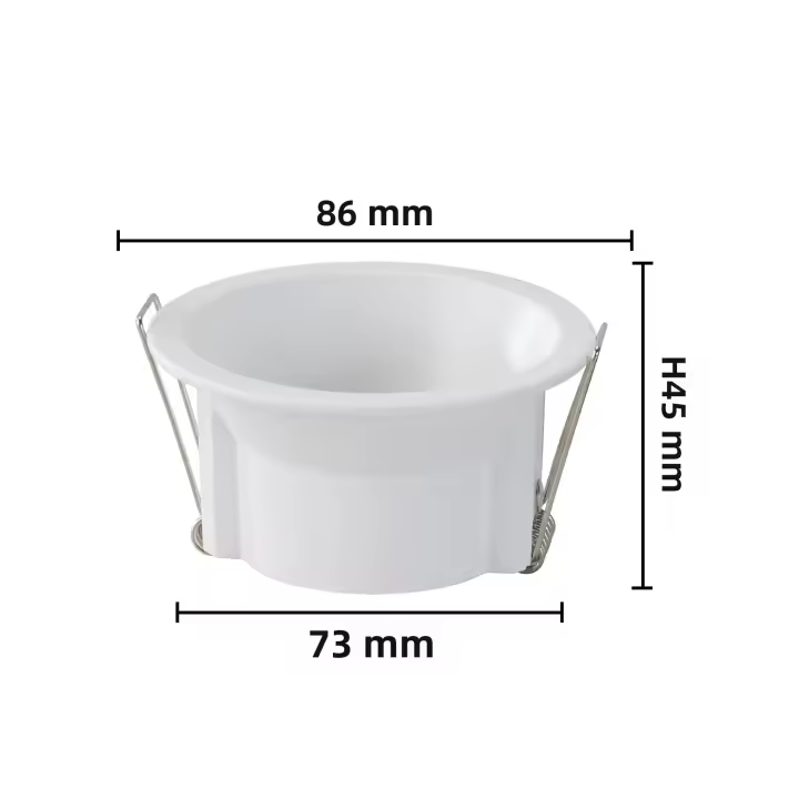 Soporte De Iluminación-spot Para Baño Montaje Revestido Con Marco Soporte De Bombilla GU10/MR16 Material De Aluminio - 1