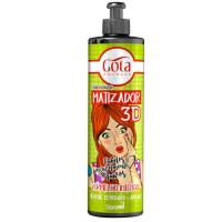 CasaSofia- Acondicionador  Matizador 3D  Gota Dourada 300ml. Color Vibrante , Brillo Extremo y Nutrición Profunda- Método Curly - details 3