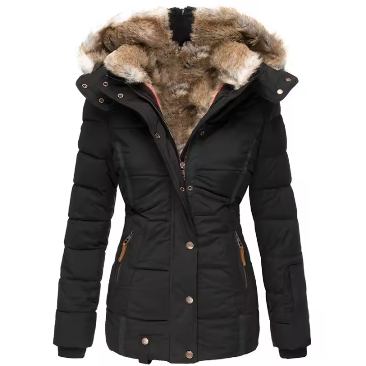 Chaqueta de franela polar de otoño para Mujer, camisas casuales a Cuadros con botones, Abrigo de manga Larga - 1