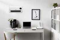 Calefactor y ventilador de pared Jocca con una potencia de 2000W, mando a distancia para programar el termostato y temporizador, con tecnología PTC y función de puerta o ventana abierta - details 0