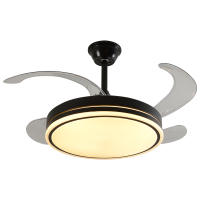 Ventilador de Techo con Luz LED 96W , Control Remoto, 130cm, 6 Velocidades, Temporizador, Luz Regulable (3000K-6500K), Función Reversible, Silencioso - details 0