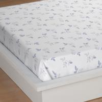 CARPE DIEM Juego de Sábanas de Microfibra Estampada Mod. JANE Color Azul- Conjunto de Ropa de Cama 3 o 4 Piezas para Cama 90, 105, 135, 150, 150/160 (2 Almohadas)  y 180 cm, Suaves, Transpirables  Válidos para Colchones hasta 28 cm de Grosor - details 3