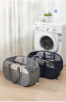 Cesta De Ropa Plegable Grande Para Almacenamiento De Ropa Sucia Con Manijas Portátiles Organizador De Ropa Para Baño - details 11