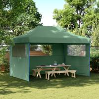 vidaXL Tienda de fiesta plegable Pop-Up 3 paredes laterales tienda Color Burdeos,  orange,  Beige y mas - details 7